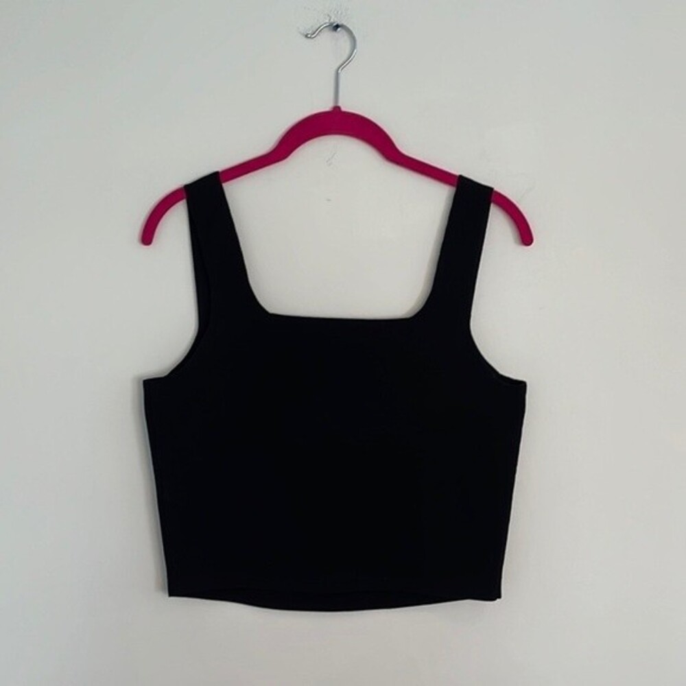 A.L.C. Victoria Black Knit Tank Top L - Picture 5 of 5